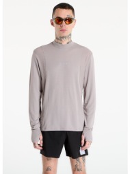 t-shirt bandit auragrid™ mockneck long sleeve zinc xl