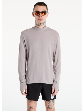 t-shirt bandit auragrid™ mockneck long sleeve zinc xl σε προσφορά