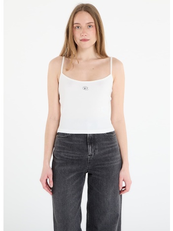 diesel t-hupy-od tank top off white xs σε προσφορά
