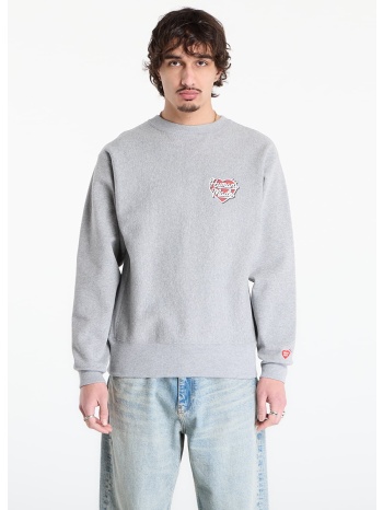 φούτερ human made heavyweight sweatshirt unisex gray xl σε προσφορά