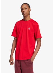 t-shirt adidas trefoil essentials tee better scarlet l