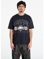 t-shirt rhude usa sailing icon tee vintage black/ white l