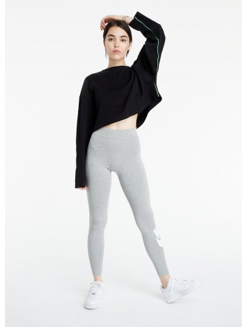 nike sportswear w essential high-rise leggings dk grey σε προσφορά