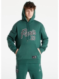 jordan paris saint-germain statement fleece hoodie noble green