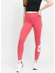 nike sportswear essential gx high-rise legging pink