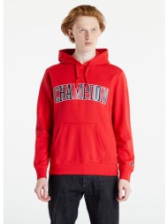 champion hooded sweatshirt red