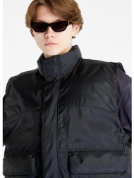 nike sportswear tech pack therma-fit adv repel woven vest black/ black