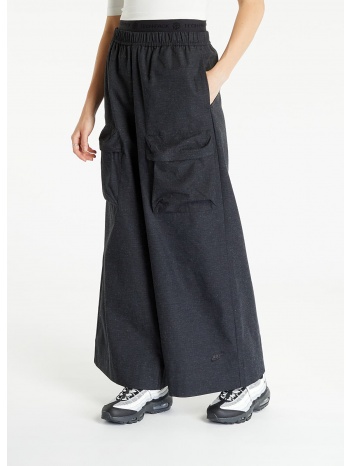 nike sportswear women`s ripstop pants black heather/ black σε προσφορά