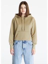 nike sportswear modern fleece women`s oversized french terry hoodie neutral olive/ medium olive
