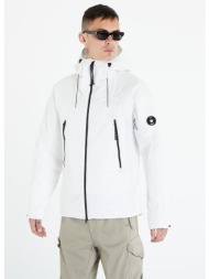 c.p. company pro-tek hooded jacket gauze white