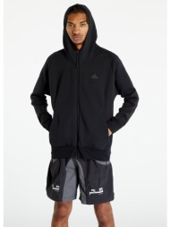 adidas performance z.n.e. premium full-zip hooded jacket black