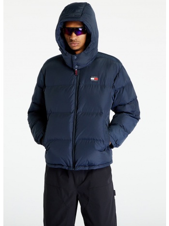 tommy jeans recycled alaska puffer blue σε προσφορά