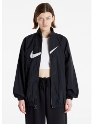 nike sportswear essential woven jacket black/ white