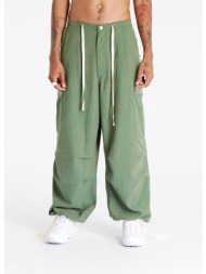 pleasures visitor wide fit cargo pants green
