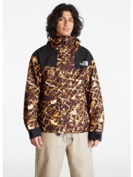 the north face 86 retro mountain jacket coal brown wtrdstp/ tnf black
