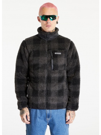columbia winter pass™ print fleece full zip jacket black