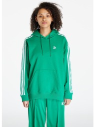 adidas originals 3-stripes oversized hoodie green