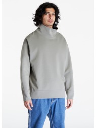 nike sportswear tech fleece reimagined oversized turtleneck sweatshirt khaki