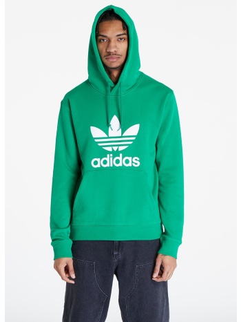 adidas adicolor classics trefoil hoodie green