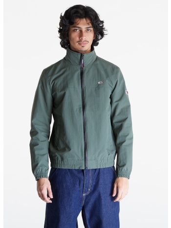 tommy jeans essential casual bomber jacket avalon green