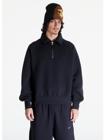 nike tech fleece men`s reimagined 1/2-zip top black σε προσφορά