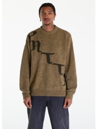 patta chenille knitted sweater sage