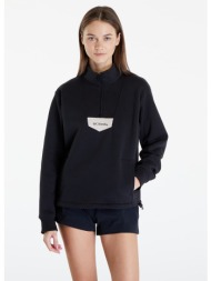 columbia lodge™ half zip fleece sweatshirt black/ dark stone