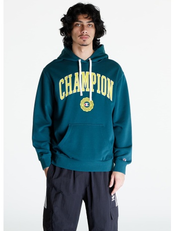 champion hooded sweatshirt green