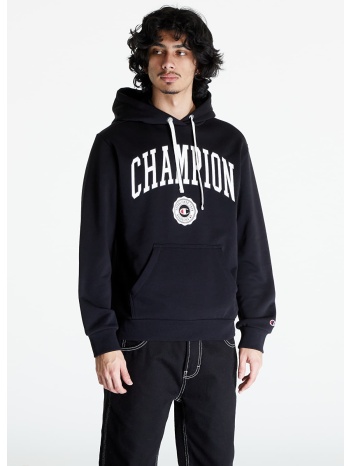 champion hooded sweatshirt night black