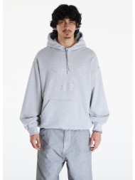 a bathing ape rhinestone college pullover hoodie gray