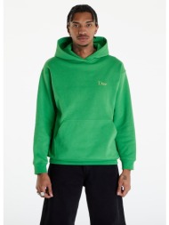 dime classic small logo hoodie kelly green