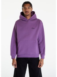 dime classic small logo hoodie violet