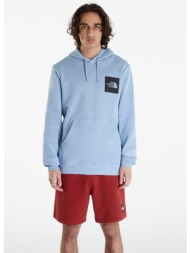 the north face fine hoodie steel blue