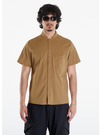 tilak blade short-sleeve shirt bronze brown
