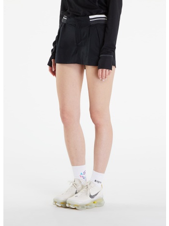 nike sportswear women`s canvas low-rise mini skirt black/