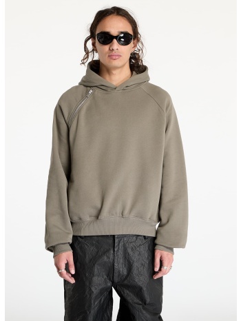 φούτερ heliot emil sequence zip hoodie unisex dusty green s σε προσφορά