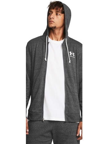 φούτερ under armour rival terry lc fz gray l σε προσφορά