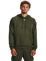 φούτερ under armour rival fleece hoodie green l