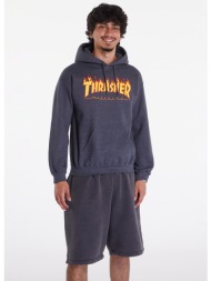 φούτερ thrasher flame hoodie dark grey s