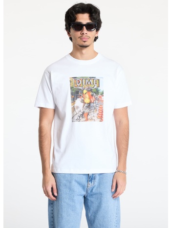 μπλουζάκι dime pothole t-shirt unisex white s σε προσφορά