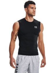 tank top under armour hg armour comp sl black/ white s
