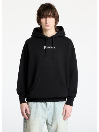 φούτερ pleasures burn again hoodie black s σε προσφορά