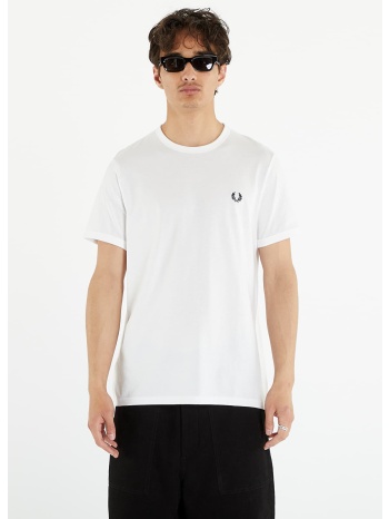 μπλουζάκι fred perry ringer tee white s σε προσφορά