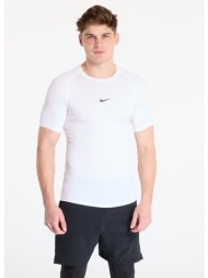μπλουζάκι nike pro men`s dri-fit tight short-sleeve fitness top white/ black xl