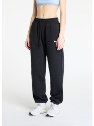 nike sportswear phoenix fleece women`s high-waisted oversized sweatpants black/ sail xs