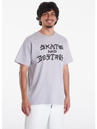 μπλουζάκι thrasher skate and destroy t-shirt grey s