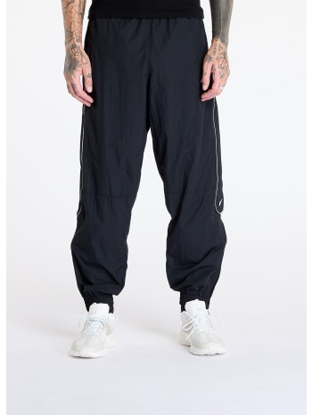 παντελόνια nike solo swoosh men`s track pant black/ white