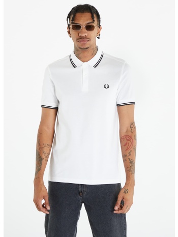 μπλουζάκι fred perry twin tipped short sleeve tee white l σε προσφορά