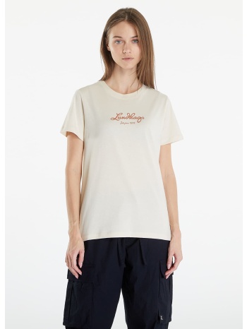 μπλουζάκι lundhags järpen logo t-shirt w chalk white xs