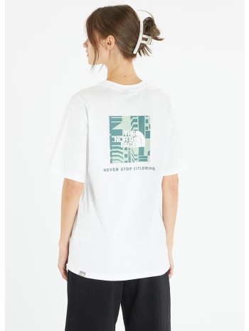μπλουζάκι the north face relaxed redbox tee white/ misty m σε προσφορά